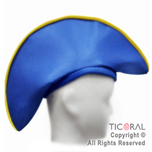 GORRO BICORNIO SAN MARTIN DE TELA x1